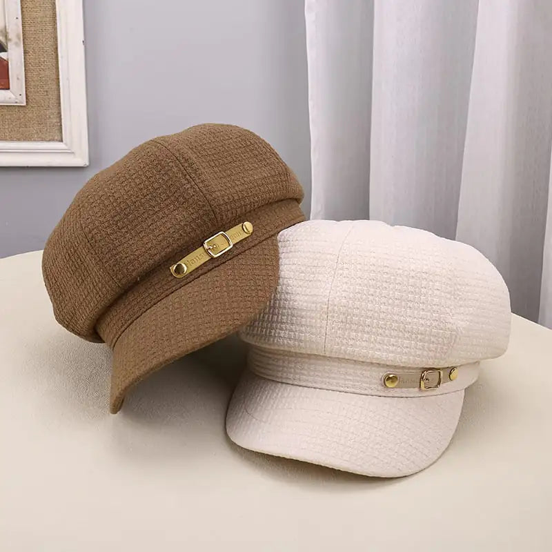Women's Pleated Octagonal Sunshade Hat for Outdoors