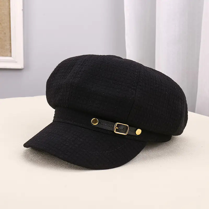 Women's Pleated Octagonal Sunshade Hat for Outdoors