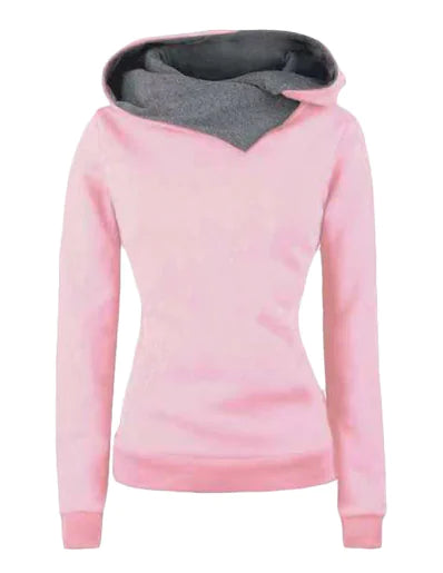 Women's Autumn Winter Solid Color Hoodie Sweatshirt