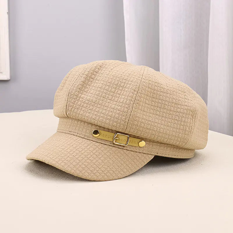 Women's Pleated Octagonal Sunshade Hat for Outdoors